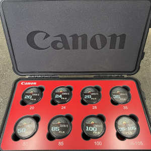 Canon FD Cine Mod lens set